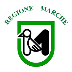 Logotyp Marche distriktet vingårdar och vin