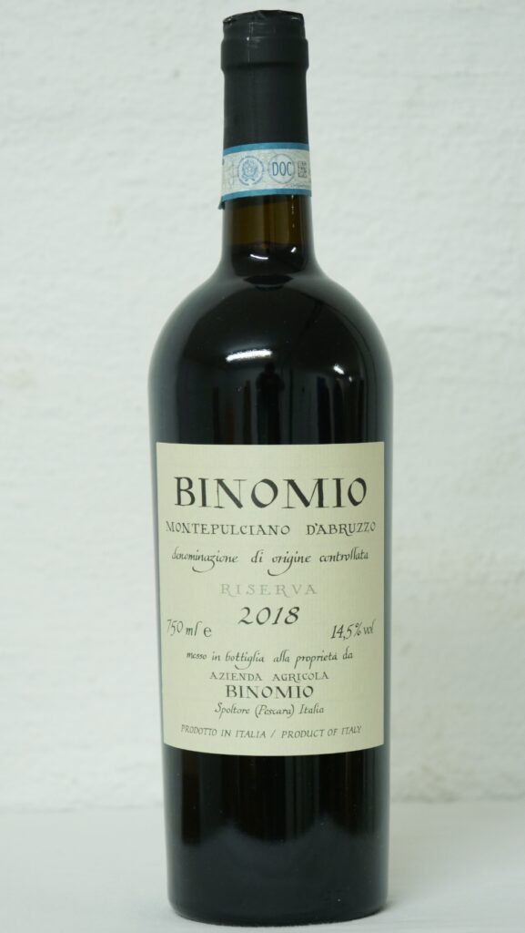 Binomio 2018 Abruzzo rött vin