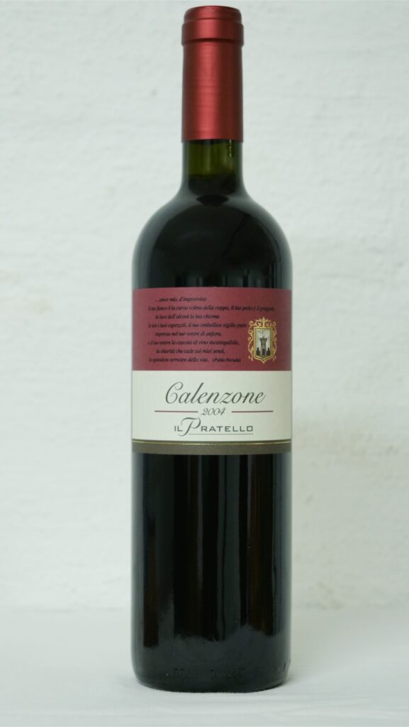 Calenzone 2004 Il Pratello rött vin
